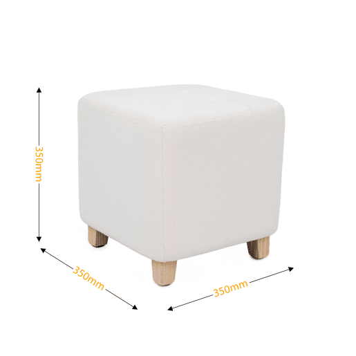 Puff CHARME II 35x35cm cores sortidas Puff CHARME II 35x35cm cores sortidas