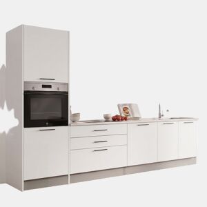 Cozinha ESENCIALR30 reta 3,06m 16mm branco mate