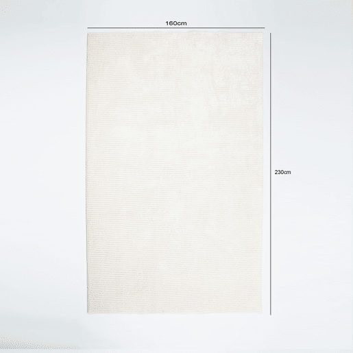 Tapete SHINY 160x230cm cor branco Tapete SHINY 160x230cm cor branco