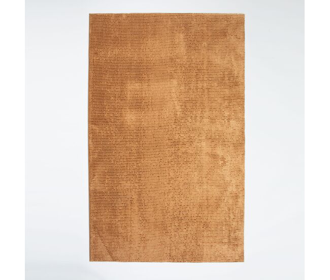 Alfombra shiny 160x230cm color terracota - conforama