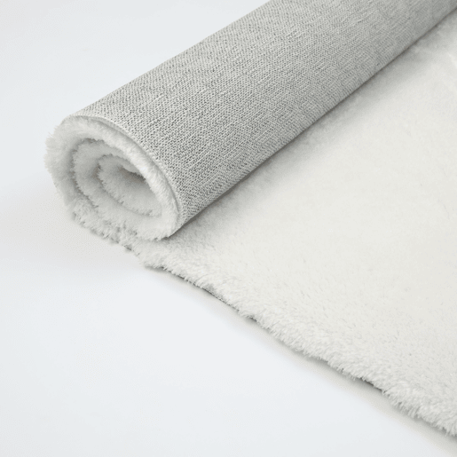 Tapete SHAGGY CARPET 80x150cm cor branco