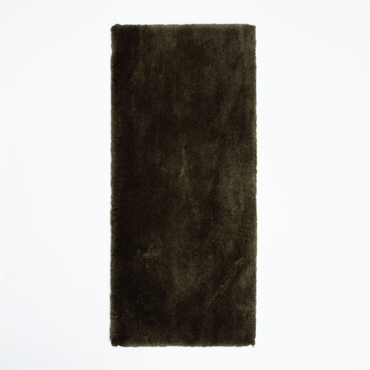 Alfombra shaggy carpet 160x230cm color verde - conforama