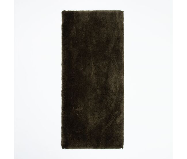 Alfombra shaggy carpet 160x230cm color verde - conforama
