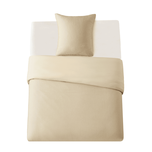Capa de edredão BRISA para camas de 90cm cor bege