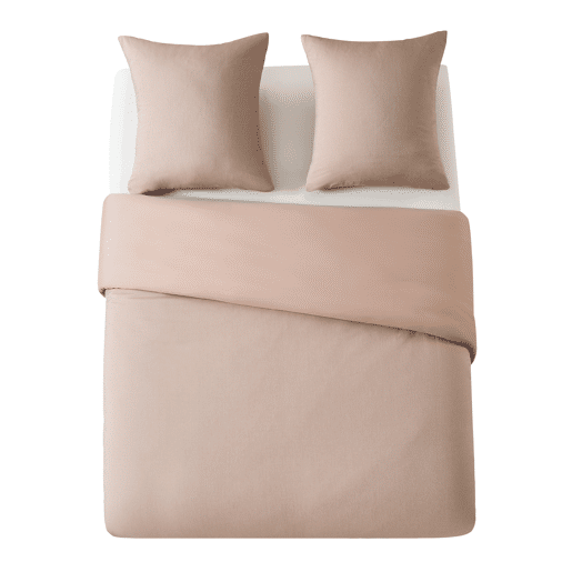 Capa de edredão BRISA para camas de 150cm cor castanho Capa de edredão BRISA para camas de 150cm cor castanho