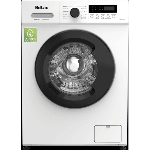 Máquina de lavar roupa BELTAX BML1427 1400 RPM Máquina de lavar roupa BELTAX BML1427 1400 RPM