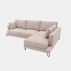 Chaise longue LENUS direita cor bege