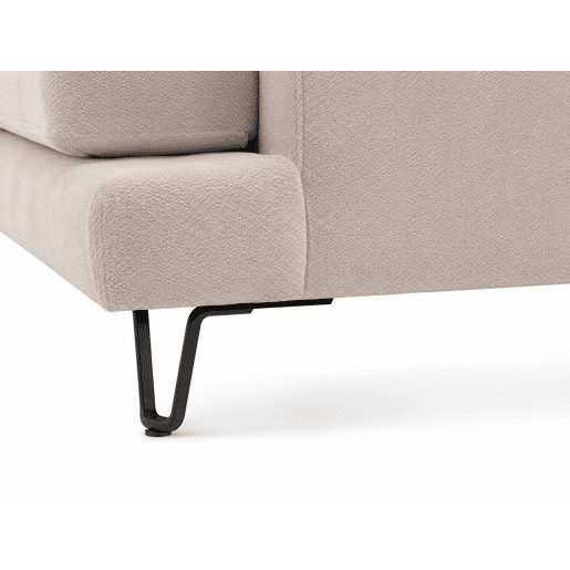 Chaise longue LENUS direita cor bege