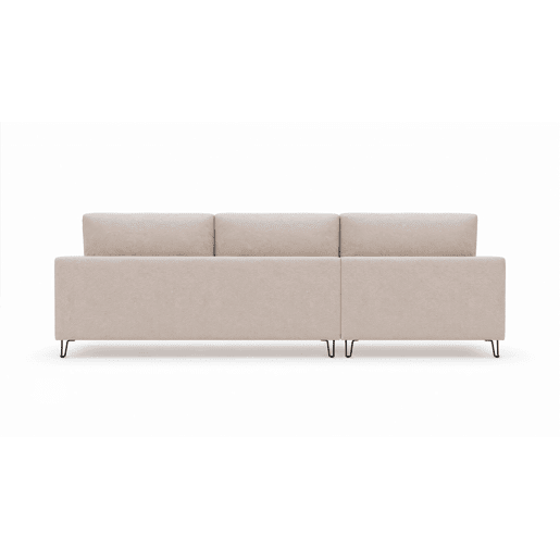 Chaise longue LENUS direita cor bege