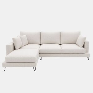 Chaise longue LENUS direita cor branco