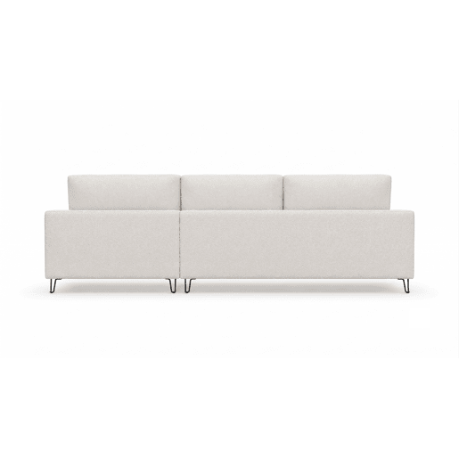 Chaise longue LENUS direita cor branco
