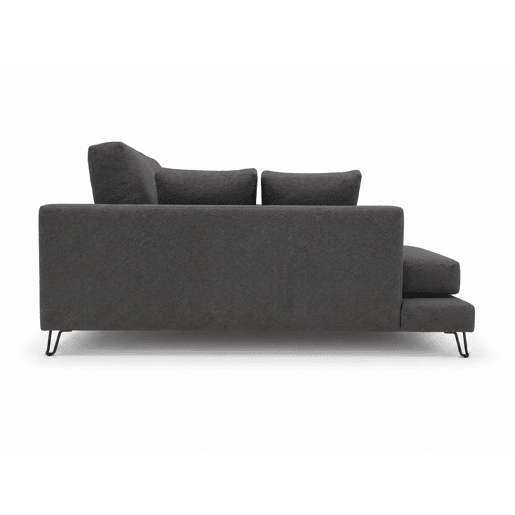 Chaise longue LENUS direita cor antracite Chaise longue LENUS direita cor antracite