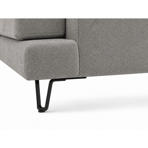 Chaise longue LENUS direita cor cinza escuro Chaise longue LENUS direita cor cinza escuro