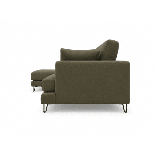 Chaise longue LENUS direita cor verde