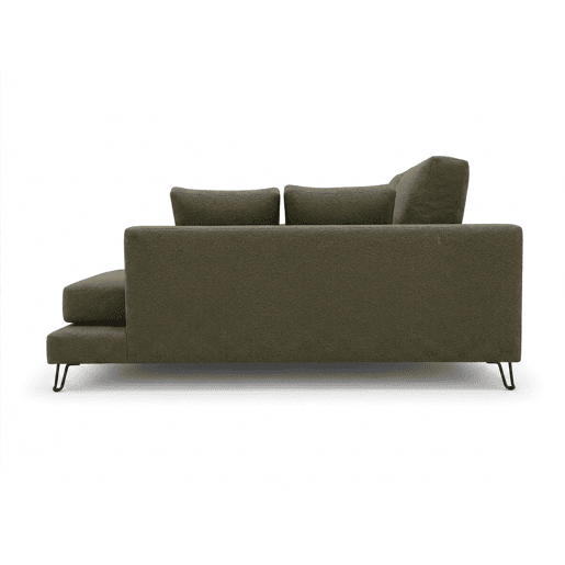 Chaise longue LENUS direita cor verde