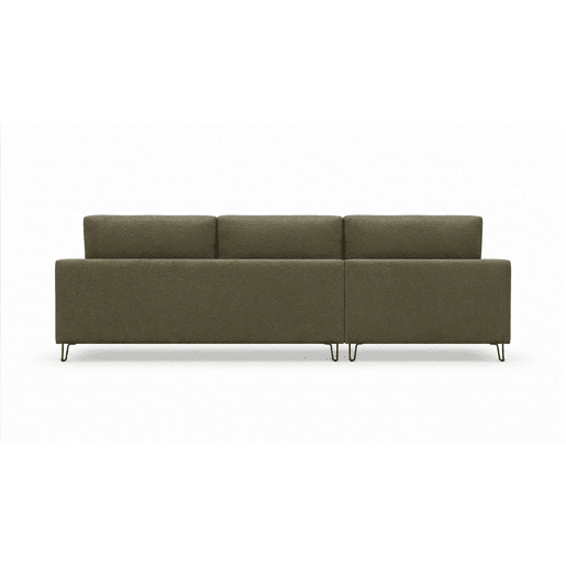 Chaise longue LENUS direita cor verde