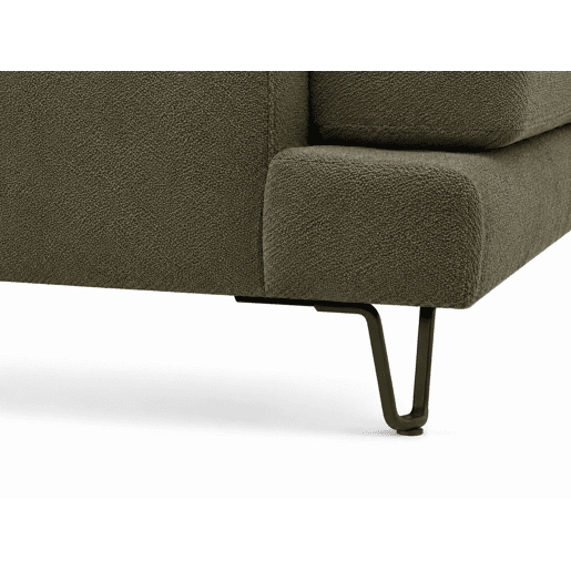 Chaise longue LENUS esquerda cor verde