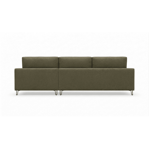 Chaise longue LENUS esquerda cor verde