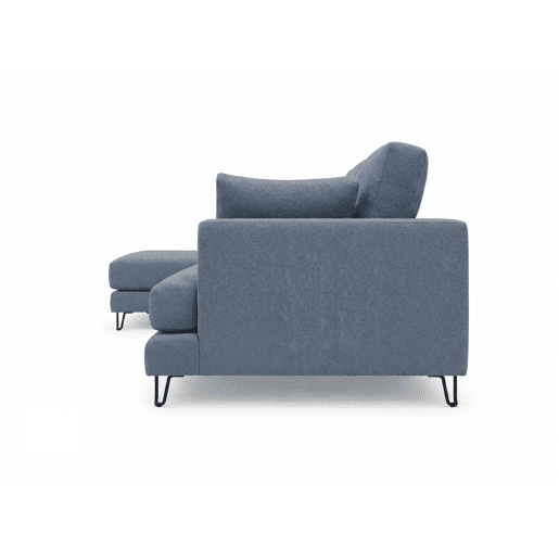 Chaise longue LENUS direita cor azul Chaise longue LENUS direita cor azul