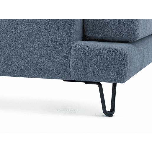 Chaise longue LENUS esquerda cor azul Chaise longue LENUS esquerda cor azul
