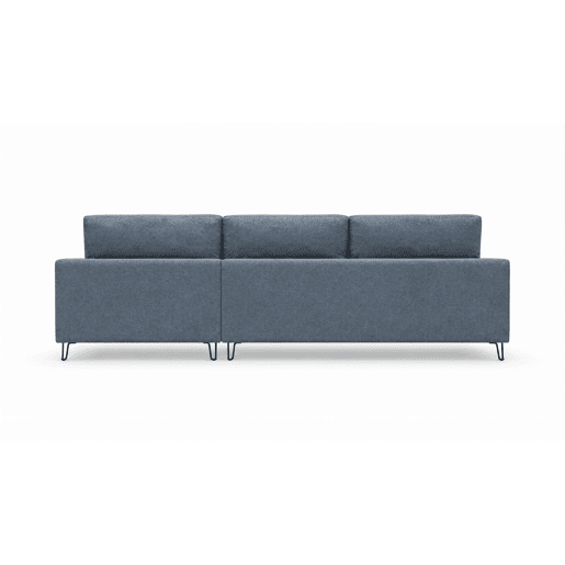 Chaise longue LENUS esquerda cor azul Chaise longue LENUS esquerda cor azul