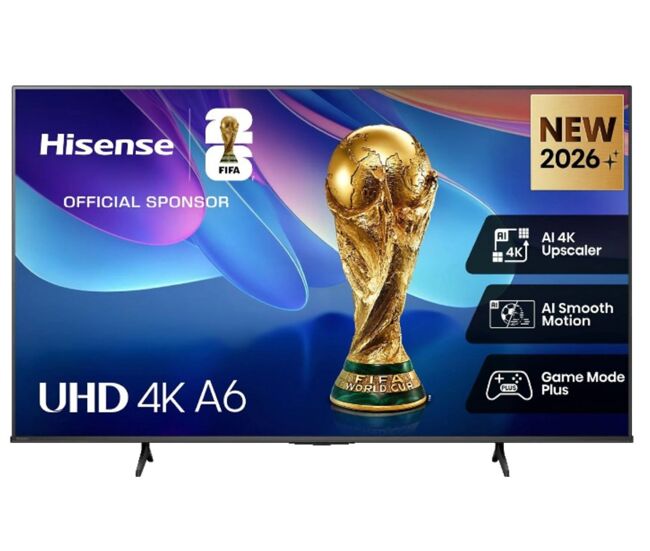 Tv 55 pulgadas hisense 55a6s smart led 4k uhd