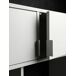 Buffet JULS de 4 puertas y 5 huecos en blanco y roble Buffet JULS de 4 puertas y 5 huecos en blanco y roble Blanco/ Madera