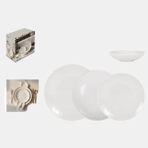 Conjunto de 12 peças ANABLE branco
