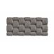 Cabecero ATELIER 160x70x12cm tela gris oscuro Cabecero ATELIER 160x70x12cm tela gris oscuro Gris Oscuro