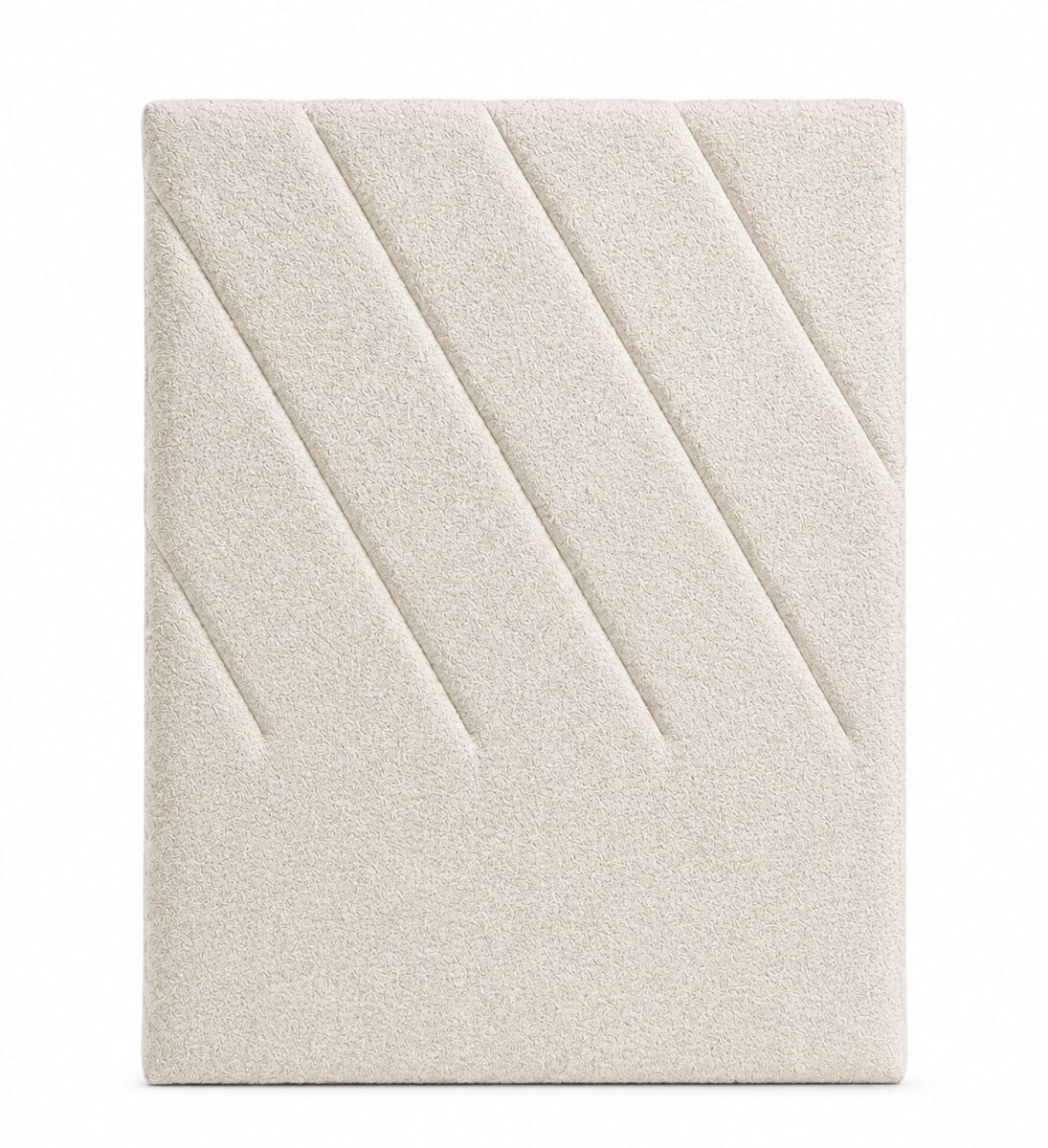 Cabecero CARAMELO 105x115x7cm tela Blanco