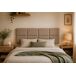 Cabecero URBAN 160x50x7cm tela beige Cabecero URBAN 160x50x7cm tela beige Beige