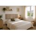 Cabecero URBAN 160x50x7cm tela beige Cabecero URBAN 160x50x7cm tela beige Beige