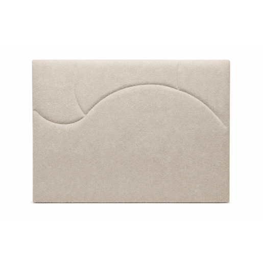 Cabeceira ARIA tecido 160x115x7cm branco