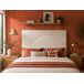Cabecero ARIA 160x115x7cm tela blanco Cabecero ARIA 160x115x7cm tela blanco Blanco