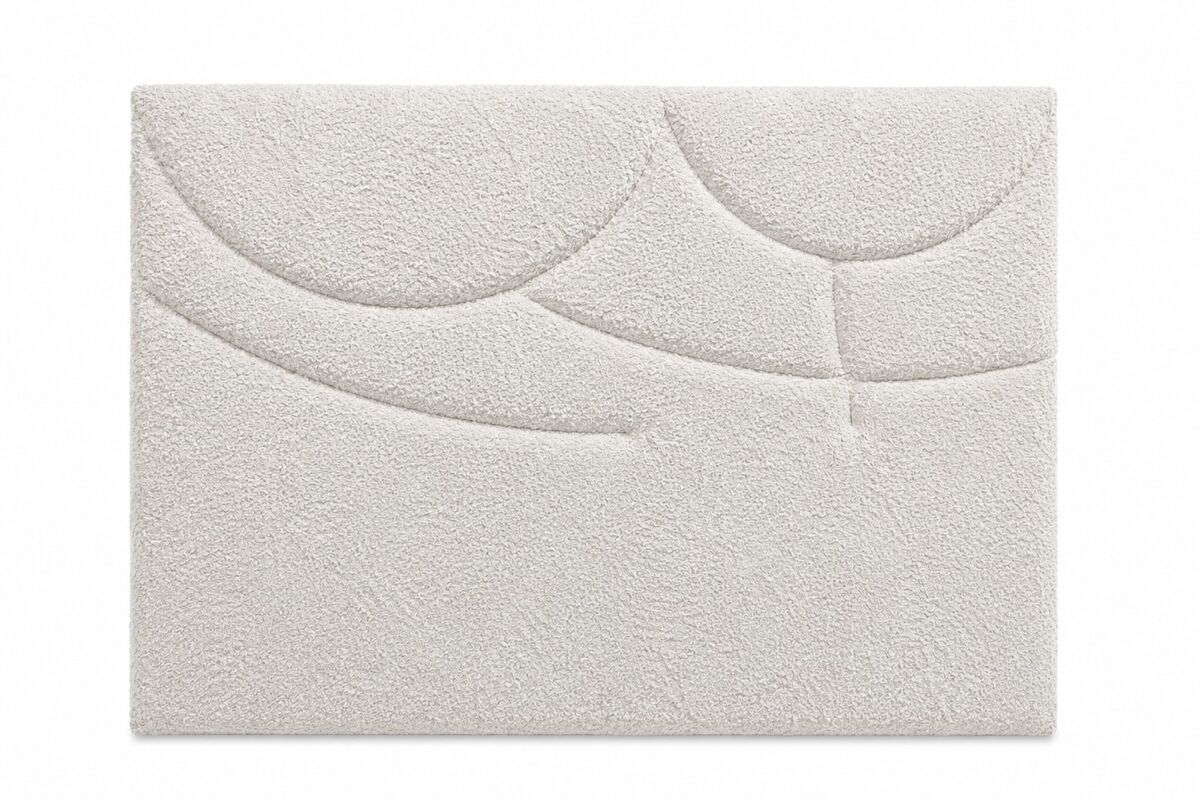 Cabecero GALLERY 160x115x7cm tela Blanco