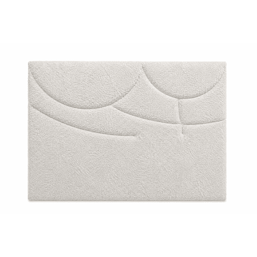 Cabeceira GALLERY tecido 160x115x7cm branco Cabeceira GALLERY tecido 160x115x7cm branco