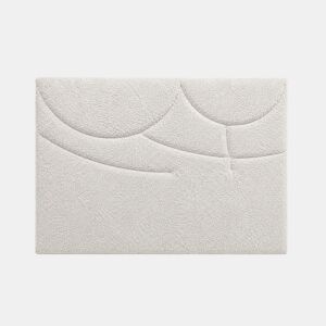 Cabeceira GALLERY tecido 160x115x7cm branco