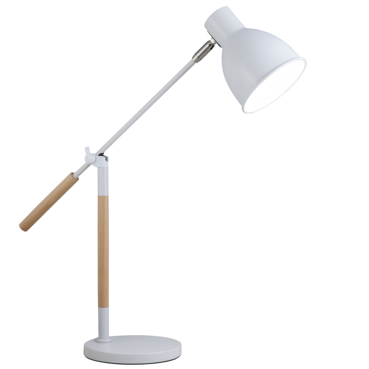 Lámpara de escritorio ristori 60w e27 blanco