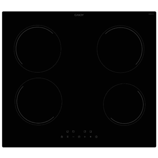 Placa de indução CANDY CDII647CCAR1 60cm 4 zonas Placa de indução CANDY CDII647CCAR1 60cm 4 zonas