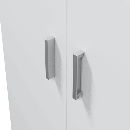 Armário para vassouras MULTIUSOS com 2 portas 70cm branco Armário para vassouras MULTIUSOS com 2 portas 70cm branco