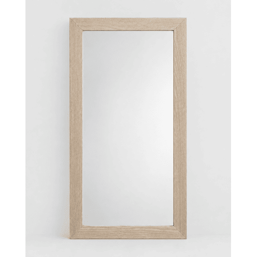 Espelho de parede SLIM cor natural 146,5x76cm