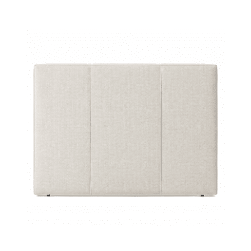 Cabeceira modelo Luna na cor branco 100x120x10cm Cabeceira modelo Luna na cor branco 100x120x10cm