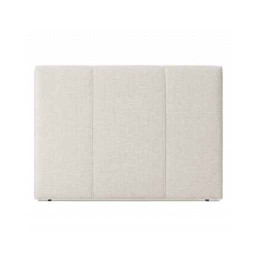 Cabeceira modelo Luna na cor branco 140x120x10cm Cabeceira modelo Luna na cor branco 140x120x10cm