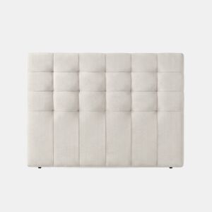 Cabeceira modelo Aura na cor branco 140x120x7cm