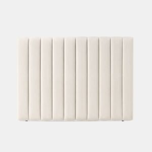 Cabeceira modelo Bruma na cor branco 140x120x7cm