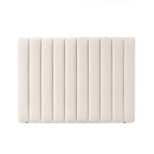 Cabeceira modelo Bruma na cor branco 195x120x7cm
