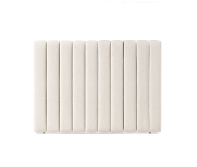 Cabezal modelo bruma en color blanco 195x120x7cm