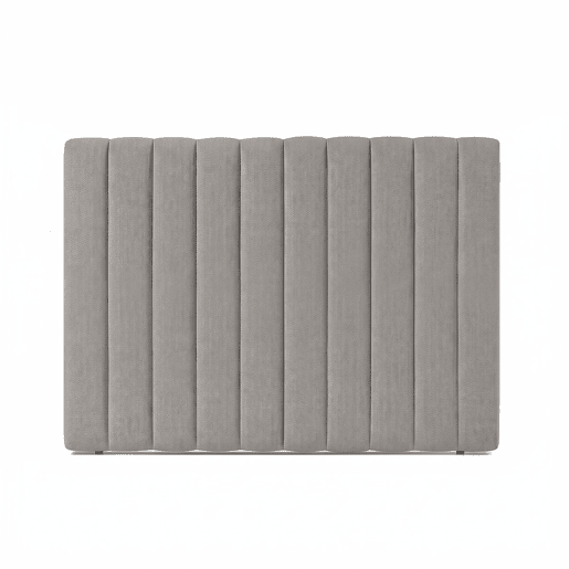Cabeceira modelo Bruma na cor cinzento 140x120x7cm