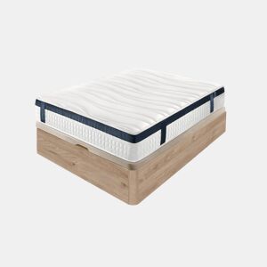 Pack colchão TOP VISCOGEL Z 150x190cm com sommier faia Somnalis