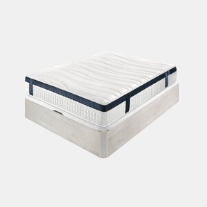 Pack colchão TOP VISCOGEL Z 150x190 com sommier glaciar Somnalis